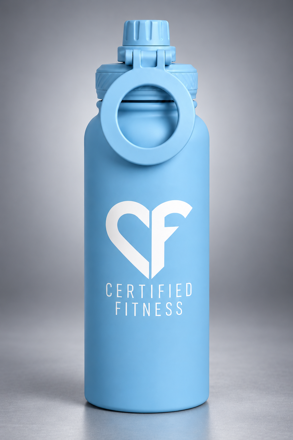 CF Performance Bottle with Phone Holder – BLUE