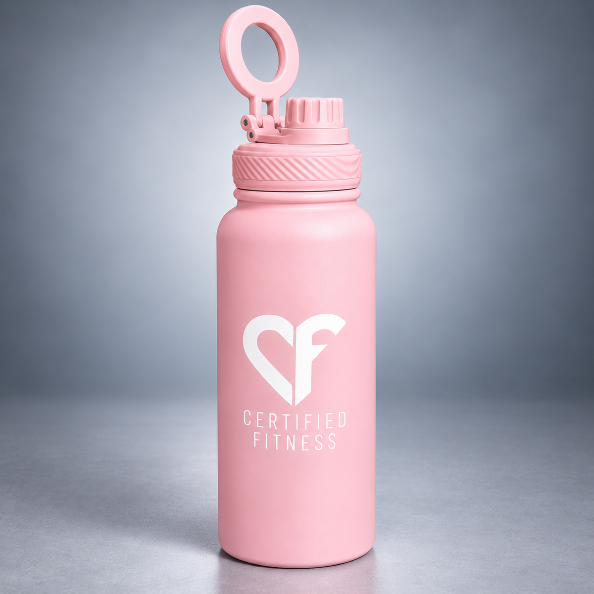 CF Performance Bottle with Phone Holder – PINK