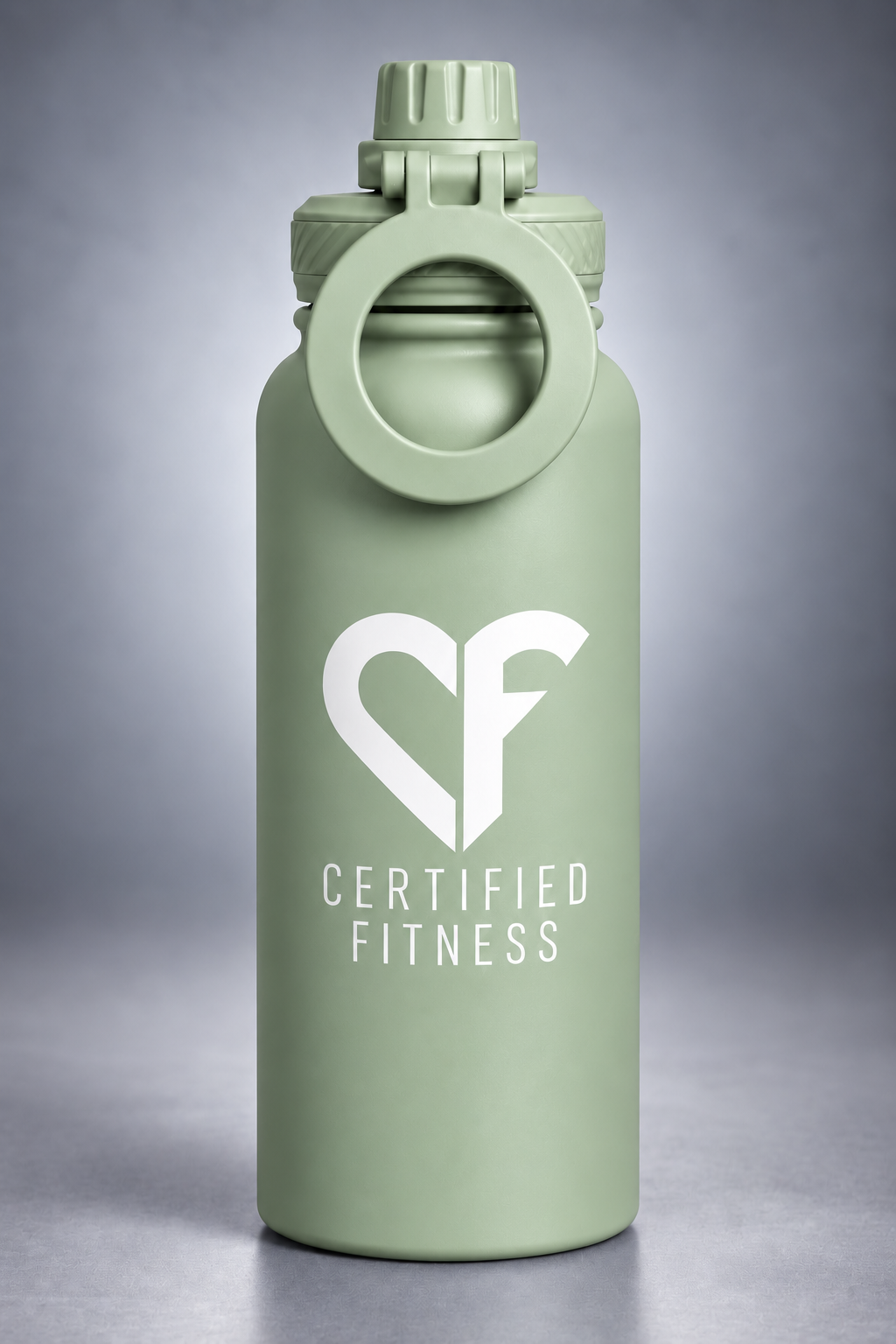 CF Performance Bottle with Phone Holder – GREEN