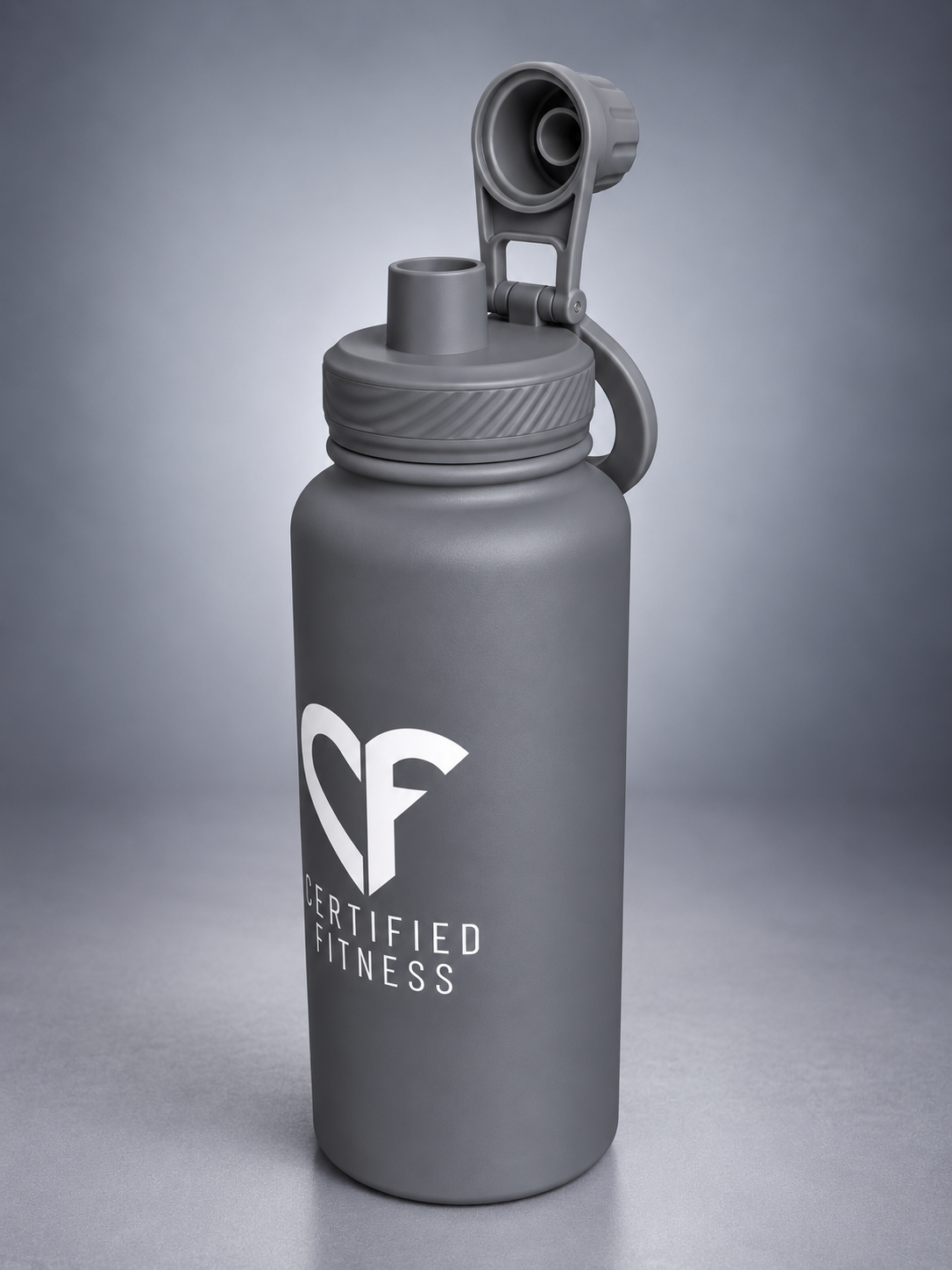 CF Performance Bottle with Phone Holder – GREY