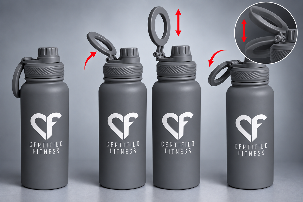 CF Performance Bottle with Phone Holder – GREY
